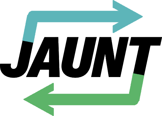 Jaunt logo, a fictional airline